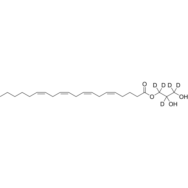 1-Arachidonoyl-d5-rac-glycerol 2568492-44-2
